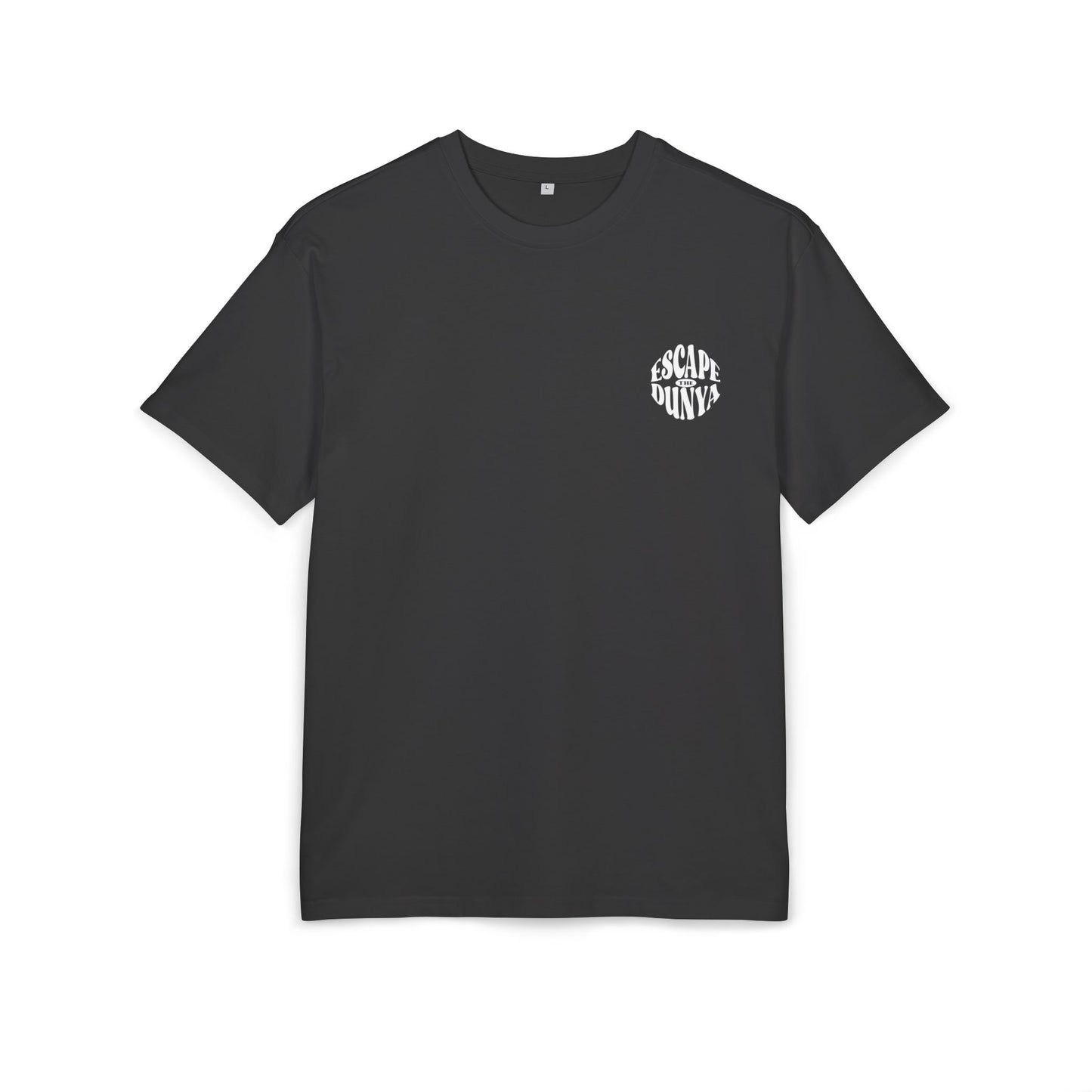 Escape the Dunya Oversized Tee - Unisex Heavyweight T-Shirt for Casual Comfort, Everyday Wear, Graphic Tee, Gifts, Streetwear