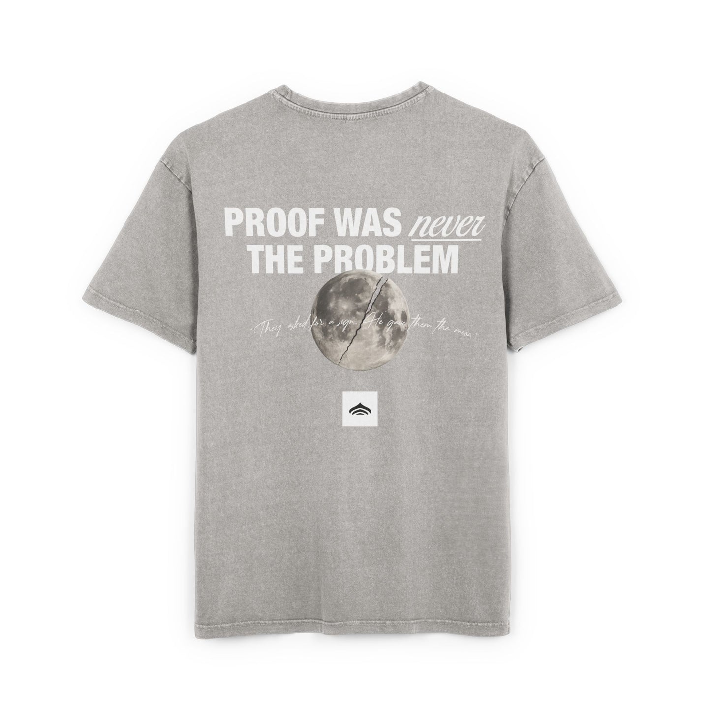 Proof Was Never The Problem Oversized T-Shirt - Mumin Essentials