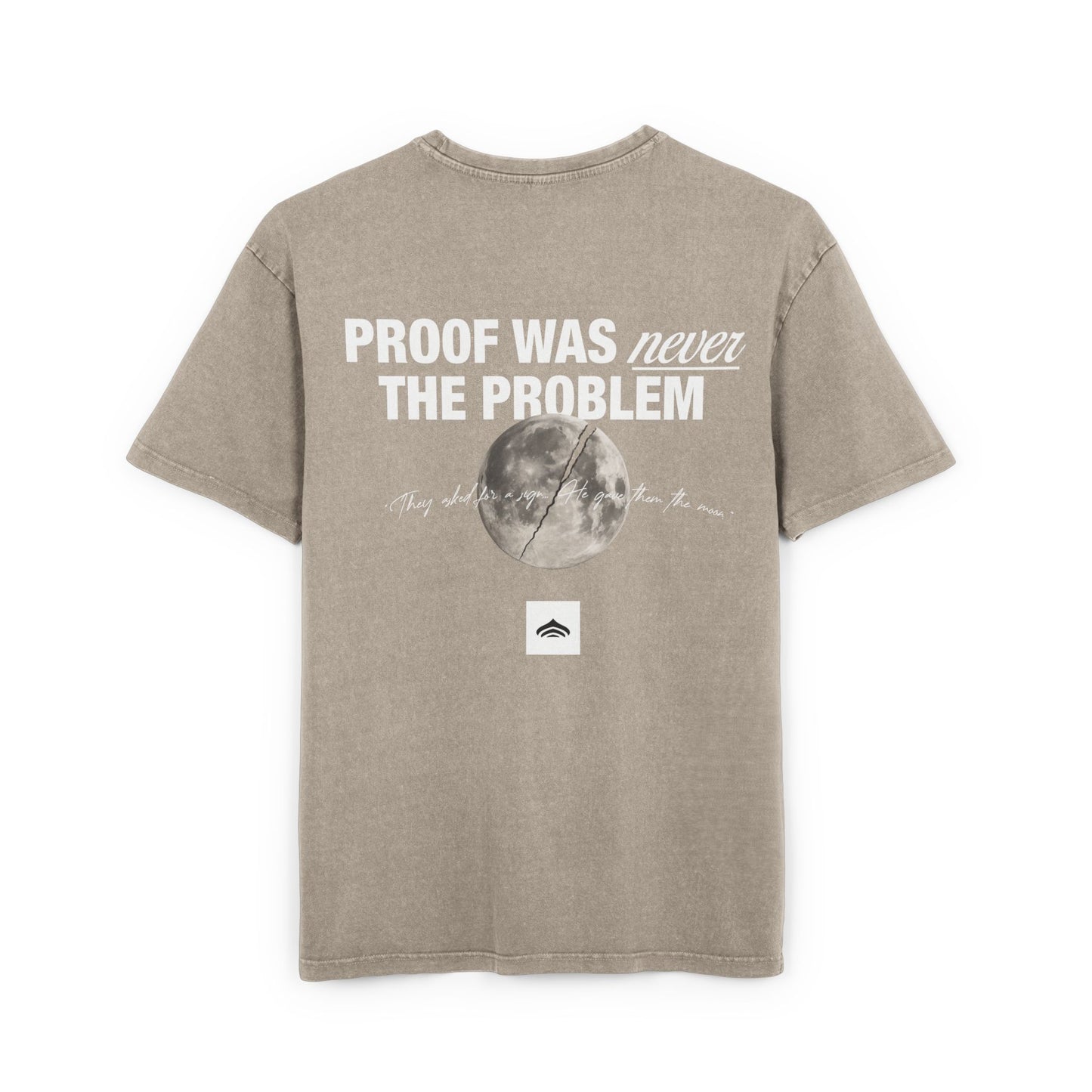 Proof Was Never The Problem Oversized T-Shirt - Mumin Essentials