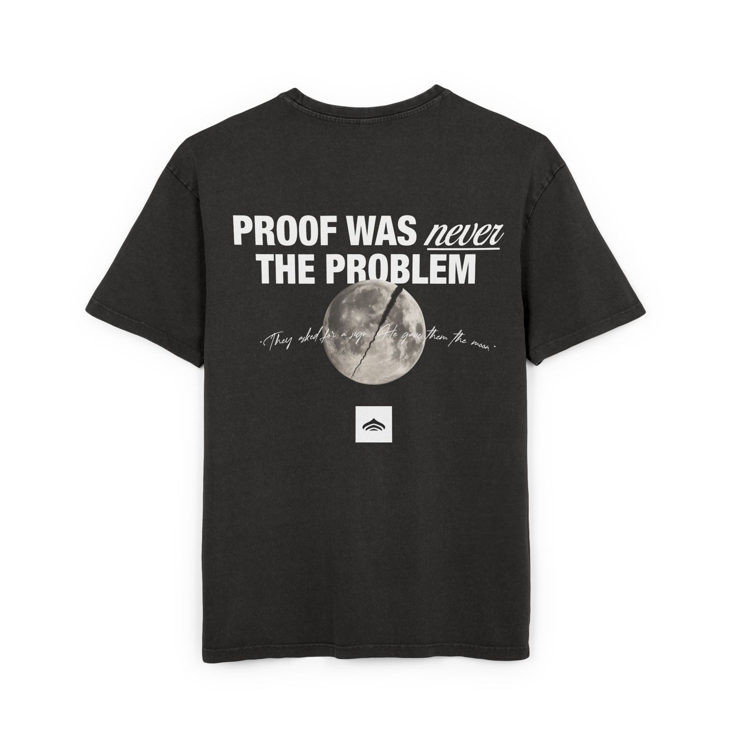 Proof Was Never The Problem Oversized T-Shirt - Mumin Essentials
